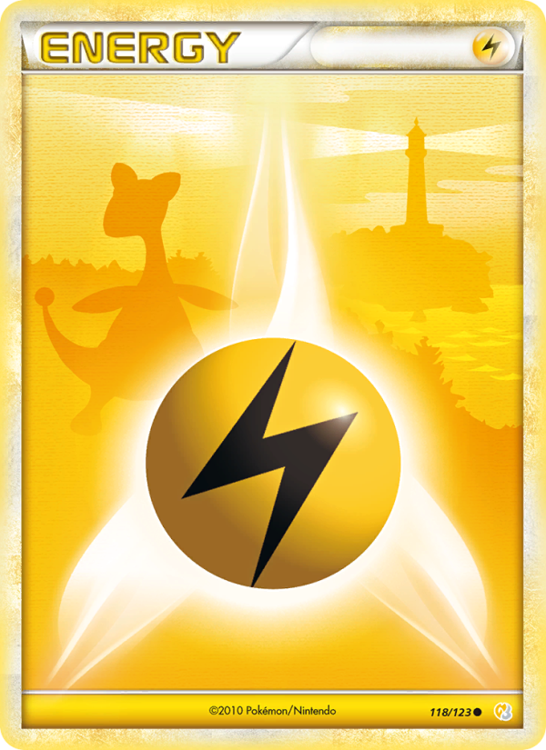 Énergie Électrique 118 — HeartGold SoulSilver (French Pokémon TCG card)