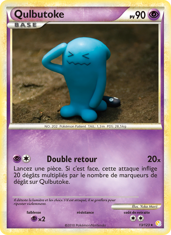 Qulbutoke 13 — HeartGold SoulSilver (French Pokémon TCG card)