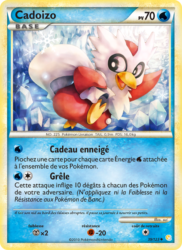 Cadoizo 39 — HeartGold SoulSilver (French Pokémon TCG card)