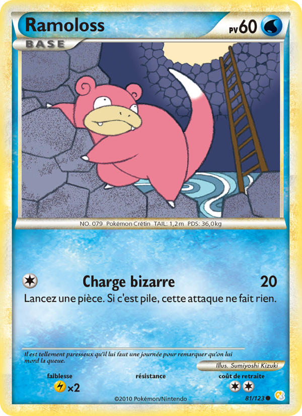 Ramoloss 81 — HeartGold SoulSilver (French Pokémon TCG card)