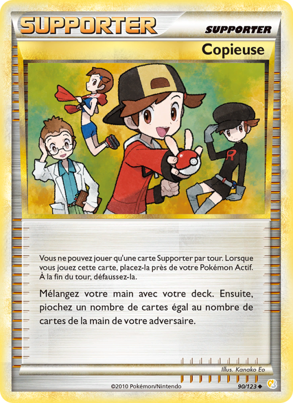 Copieuse 90 — HeartGold SoulSilver (French Pokémon TCG card)