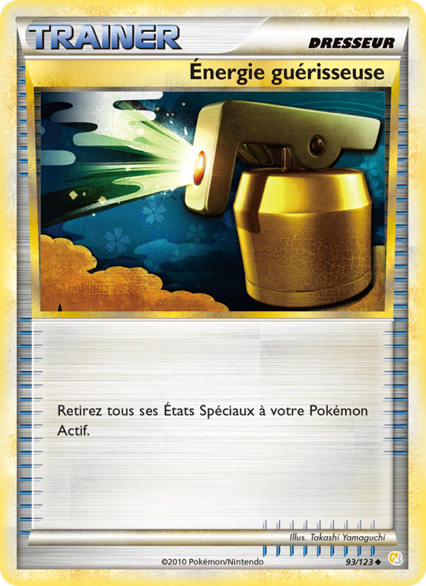 Énergie guérisseuse 93 — HeartGold SoulSilver (French Pokémon TCG card)