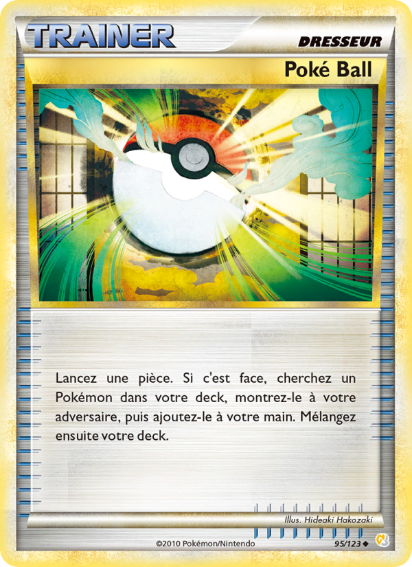 Poké Ball 95 — HeartGold SoulSilver (French Pokémon TCG card)