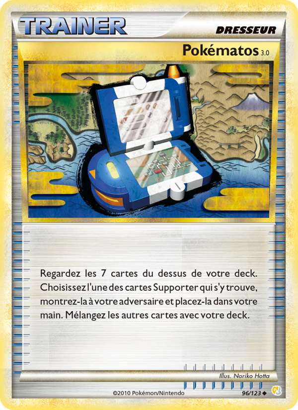 Poké Gear3.0 96 — HeartGold SoulSilver (French Pokémon TCG card)
