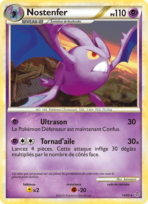 Nostenfer 14 — Entfesselt (French Pokémon TCG card)