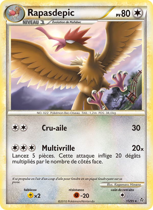 Rapasdepic 15 — Entfesselt (French Pokémon TCG card)