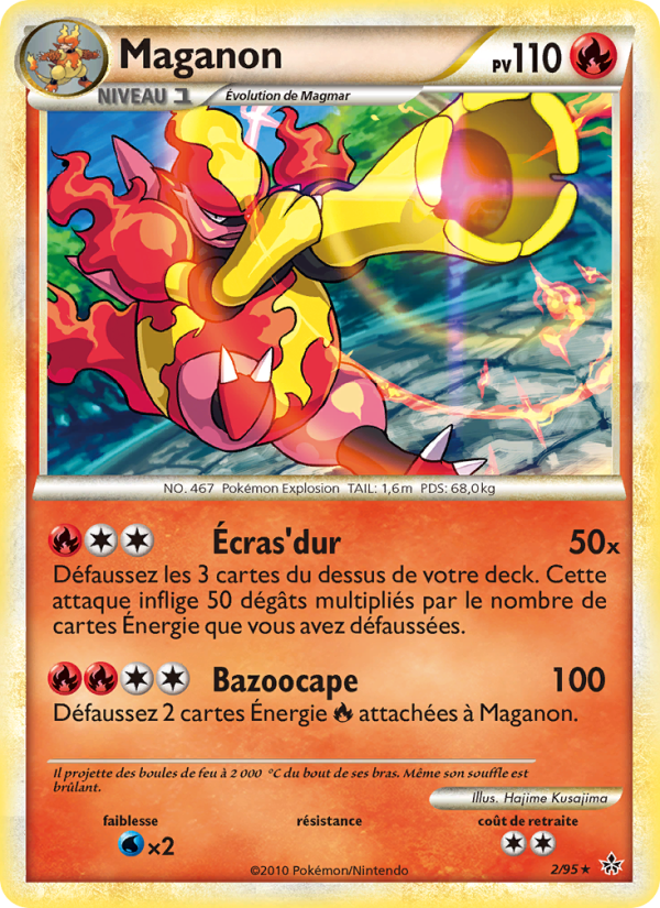 Maganon 2 — Entfesselt (French Pokémon TCG card)