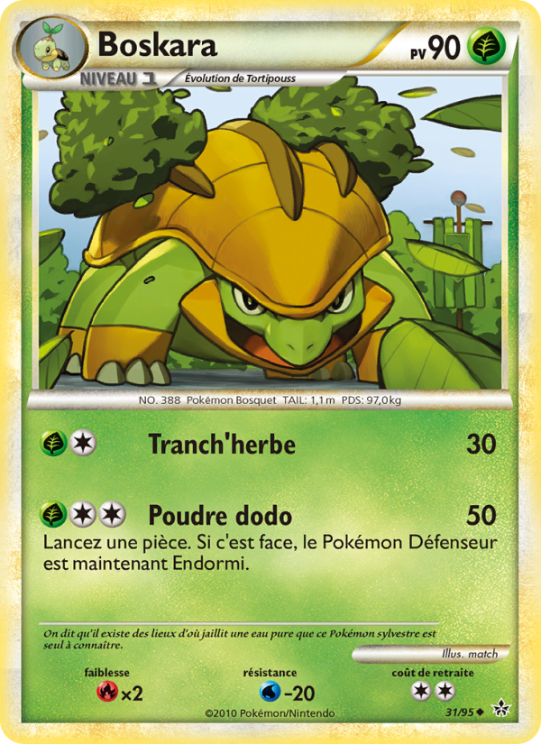 Boskara 31 — Entfesselt (French Pokémon TCG card)