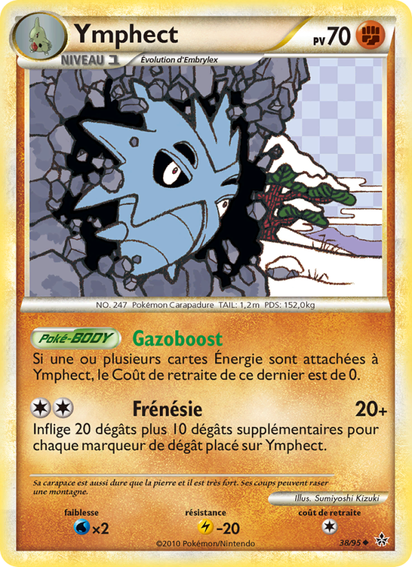 Ymphect 38 — Entfesselt (French Pokémon TCG card)