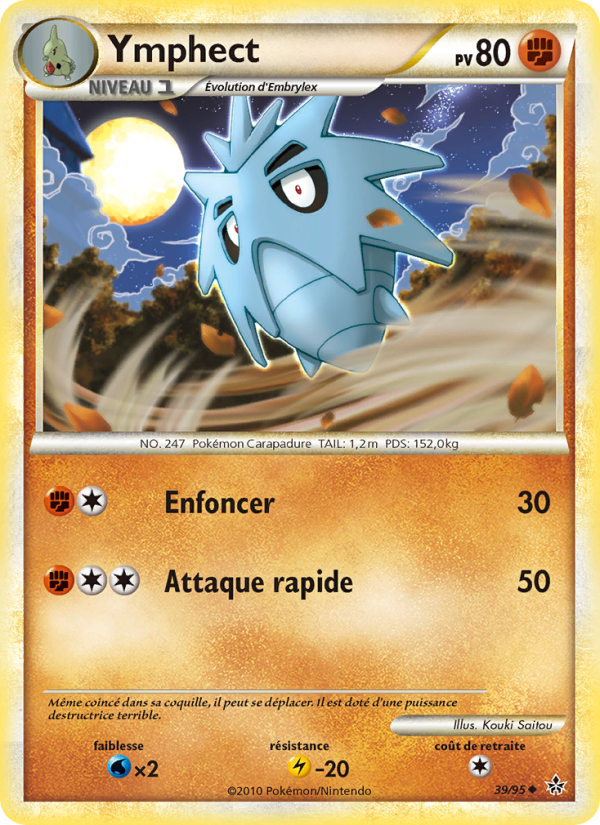Ymphect 39 — Entfesselt (French Pokémon TCG card)