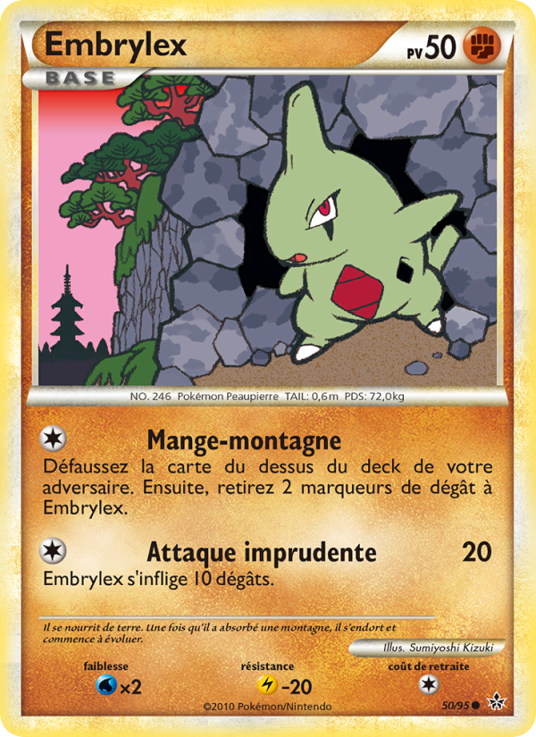 Embrylex 50 — Entfesselt (French Pokémon TCG card)