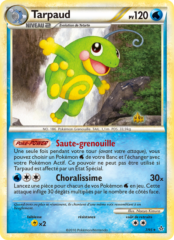 Tarpaud 7 — Entfesselt (French Pokémon TCG card)