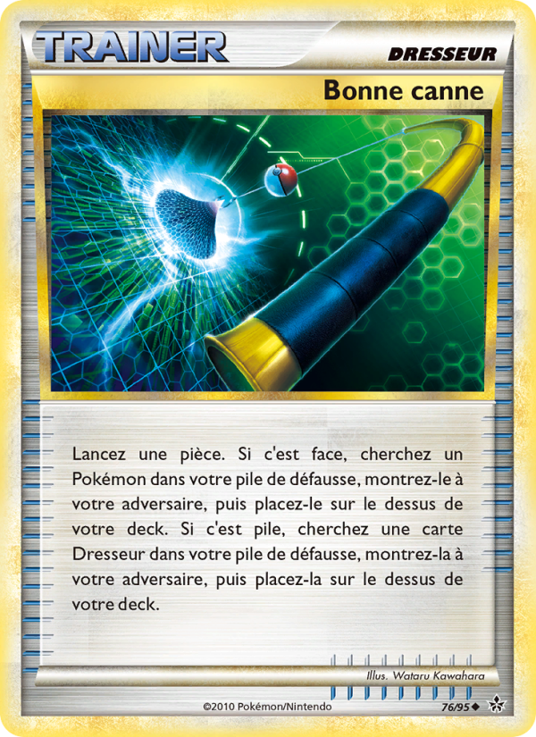 Bonne canne 76 — Entfesselt (French Pokémon TCG card)