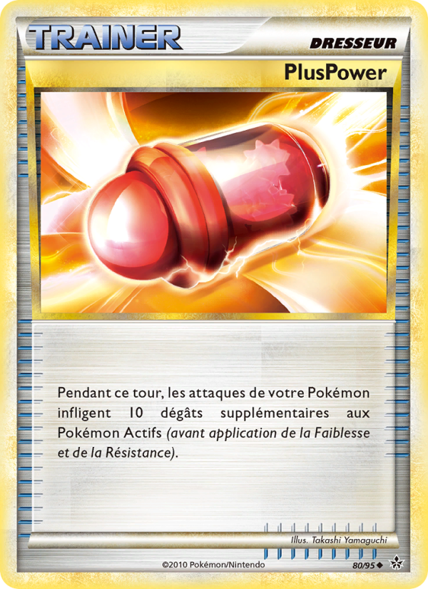 PlusPower 80 — Entfesselt (French Pokémon TCG card)