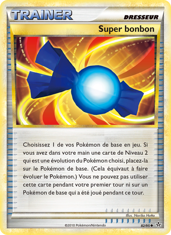 Super bonbon 82 — Entfesselt (French Pokémon TCG card)