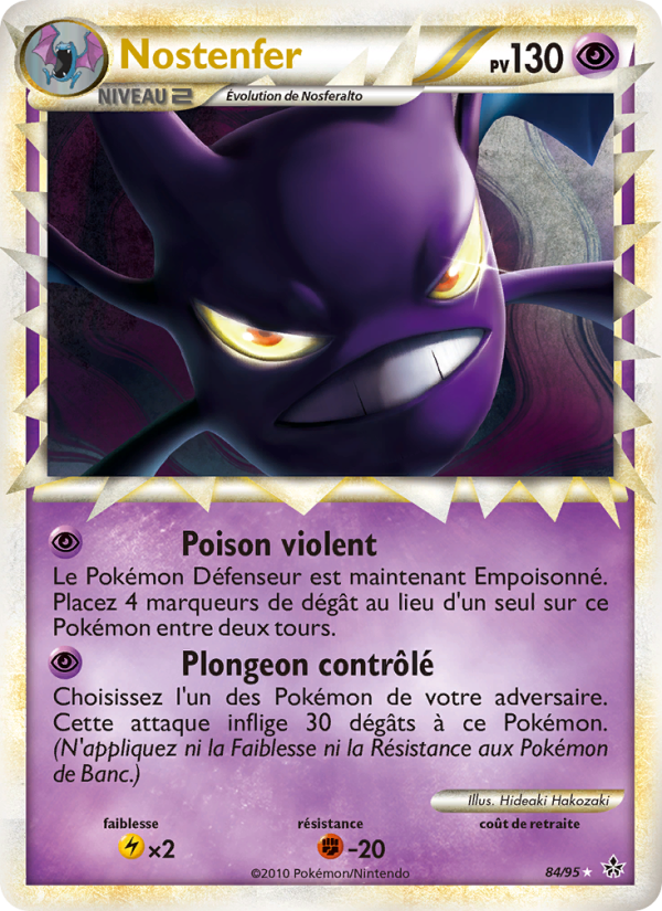 Nostenfer 84 — Entfesselt (French Pokémon TCG card)