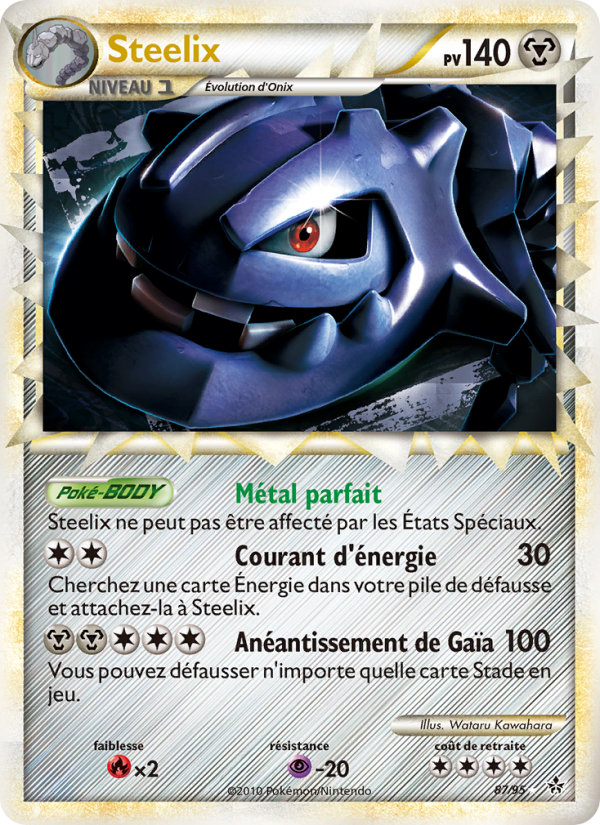 Steelix 87 — Entfesselt (French Pokémon TCG card)