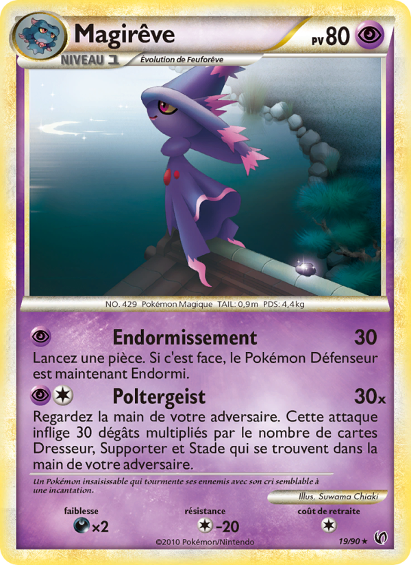 Magireve 19 — Unerschrocken (French Pokémon TCG card)