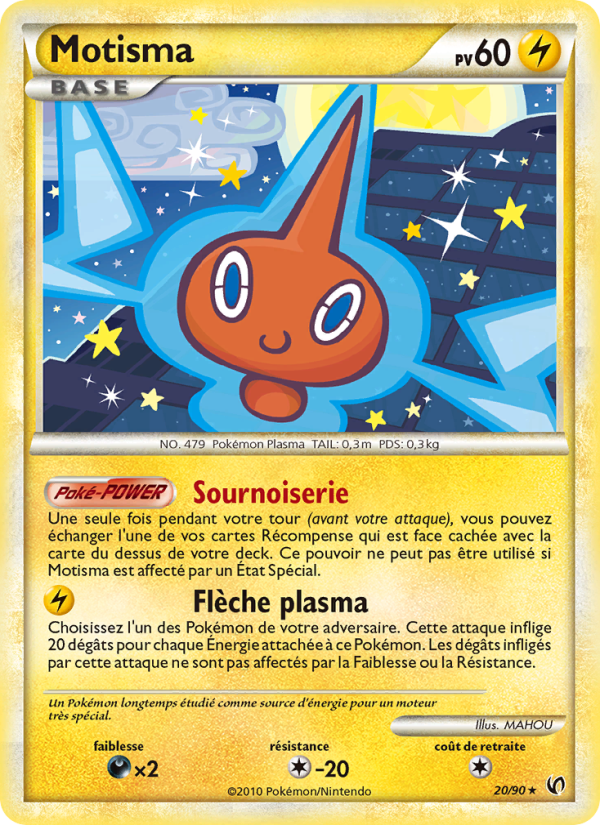 Motisma 20 — Unerschrocken (French Pokémon TCG card)
