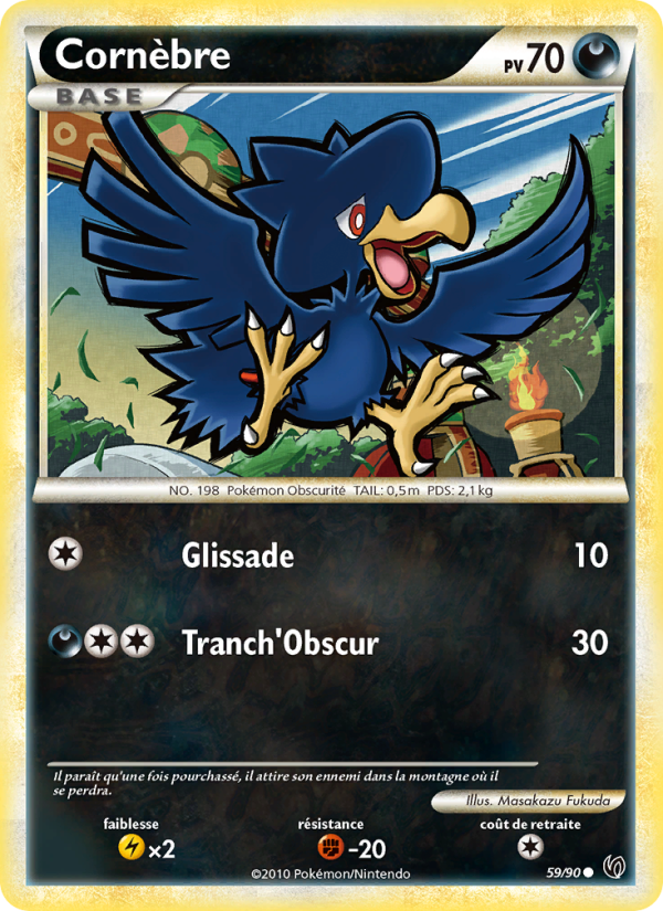 Cornebre 59 — Unerschrocken (French Pokémon TCG card)