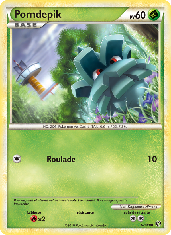 Pomdepik 62 — Unerschrocken (French Pokémon TCG card)
