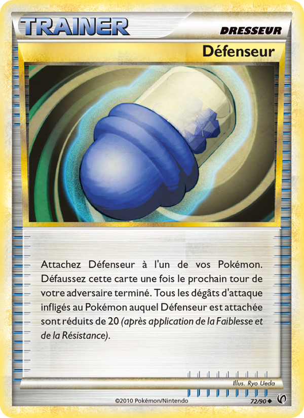 Défenseur 72 — Unerschrocken (French Pokémon TCG card)