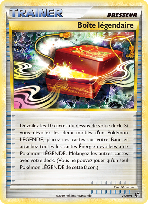 Boîte légendaire 75 — Unerschrocken (French Pokémon TCG card)