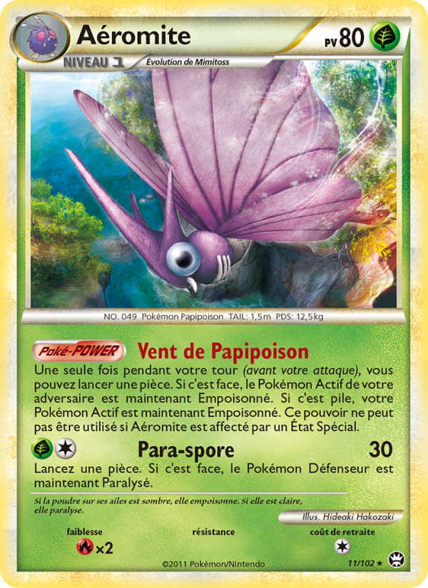 Aéromite 11 — Triumphant (French Pokémon TCG card)