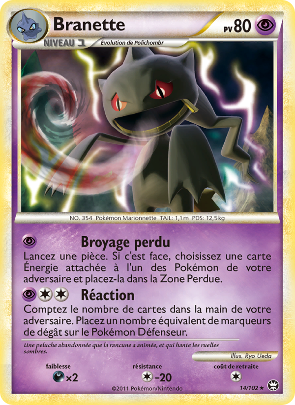 Branette 14 — Triumphant (French Pokémon TCG card)