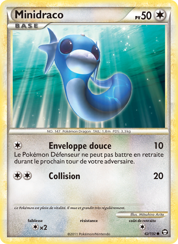 Minidraco 62 — Triumphant (French Pokémon TCG card)