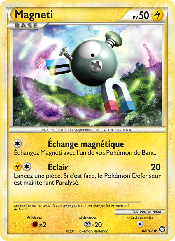 Magneti 68 — Triumphant (French Pokémon TCG card)