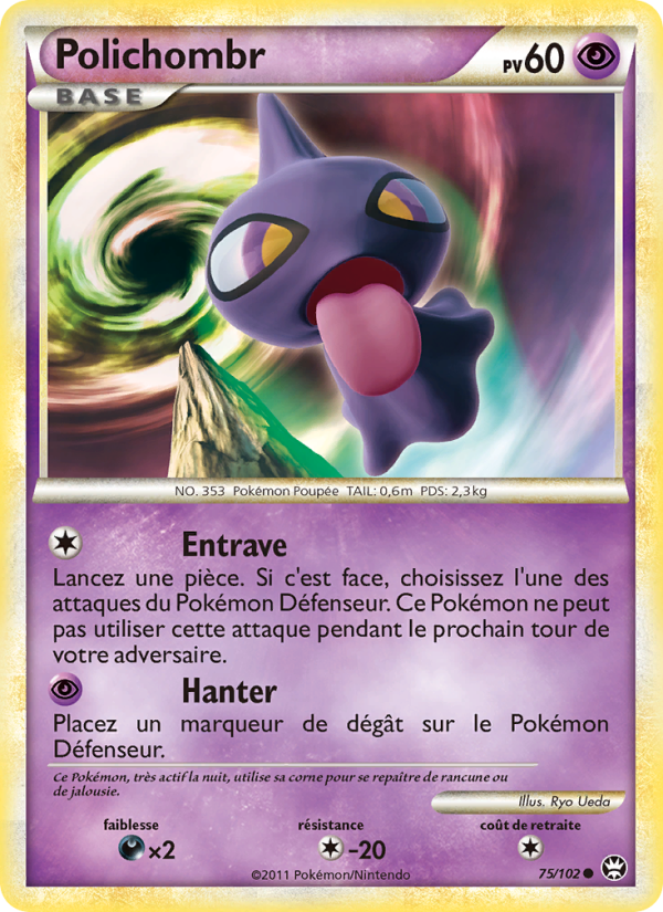 Polichombr 75 — Triumphant (French Pokémon TCG card)