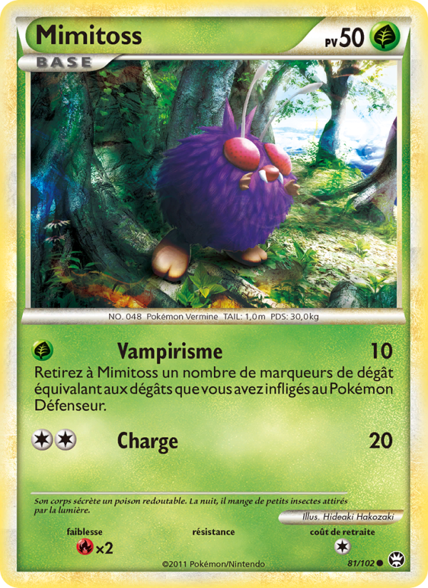 Mimitoss 81 — Triumphant (French Pokémon TCG card)