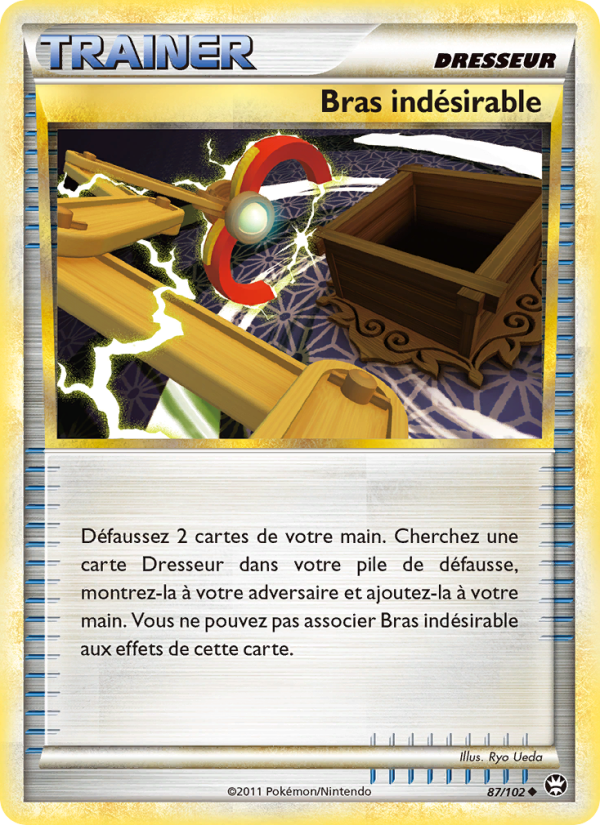 Bras indésirable 87 — Triumphant (French Pokémon TCG card)