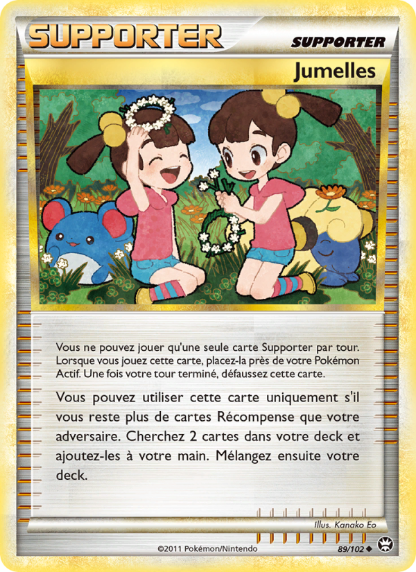 Jumelles 89 — Triumphant (French Pokémon TCG card)