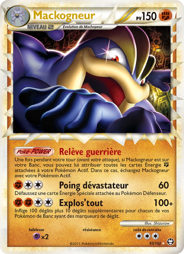 Mackogneur 95 — Triumphant (French Pokémon TCG card)