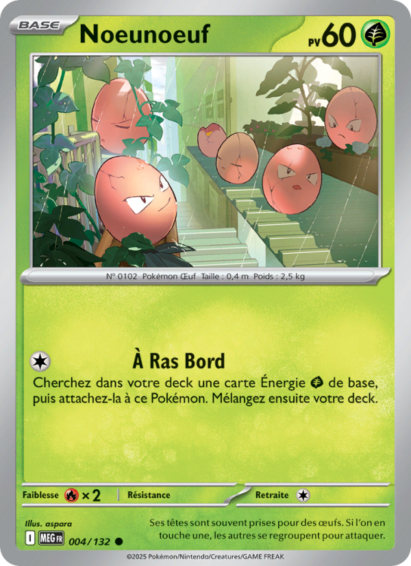 Noeunoeuf 004 — Mega Evolution (French Pokémon TCG card)
