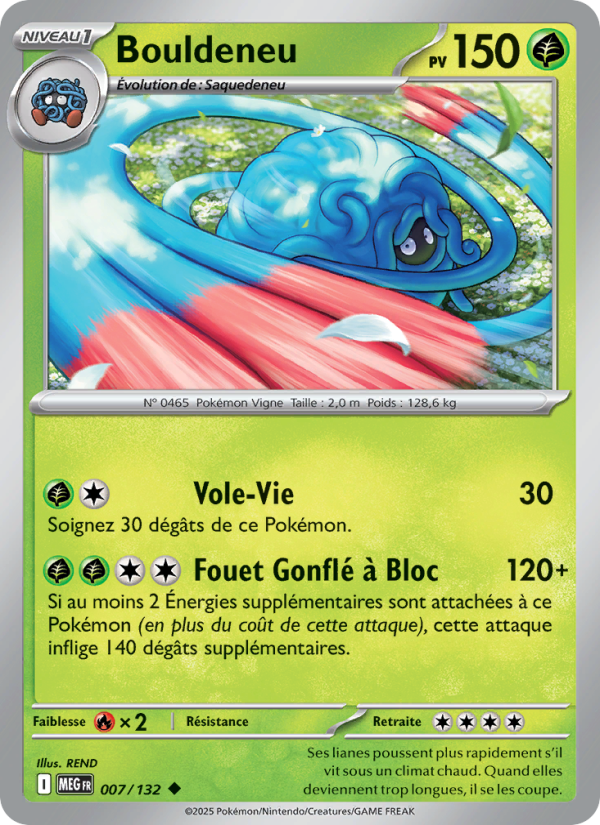 Bouldeneu 007 — Mega Evolution (French Pokémon TCG card)