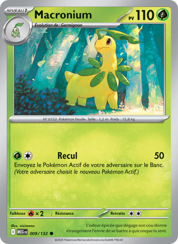 Macronium 009 — Mega Evolution (French Pokémon TCG card)