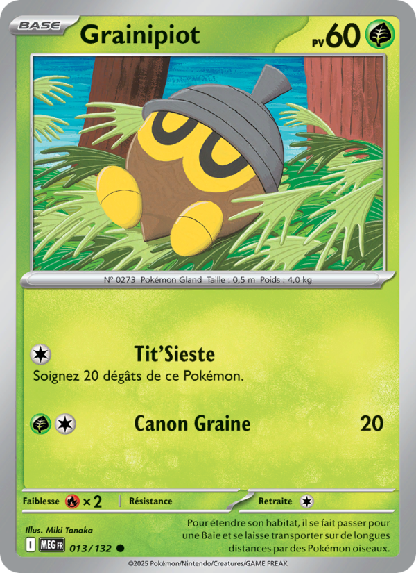 Grainipiot 013 — Mega Evolution (French Pokémon TCG card)
