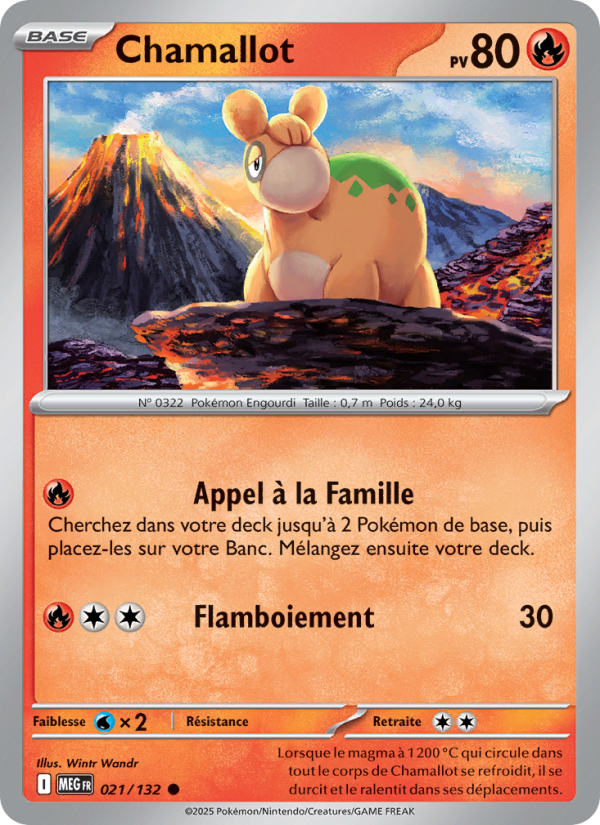 Chamallot 021 — Mega Evolution (French Pokémon TCG card)