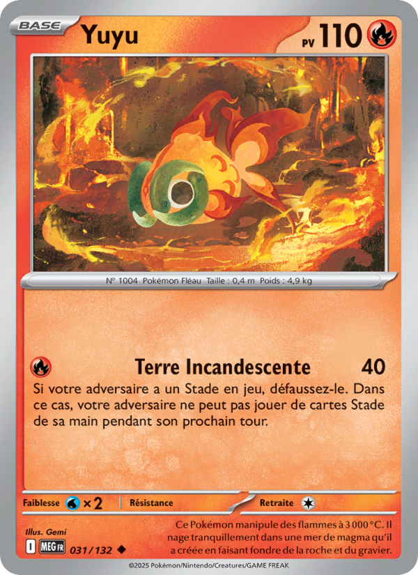 Yuyu 031 — Mega Evolution (French Pokémon TCG card)