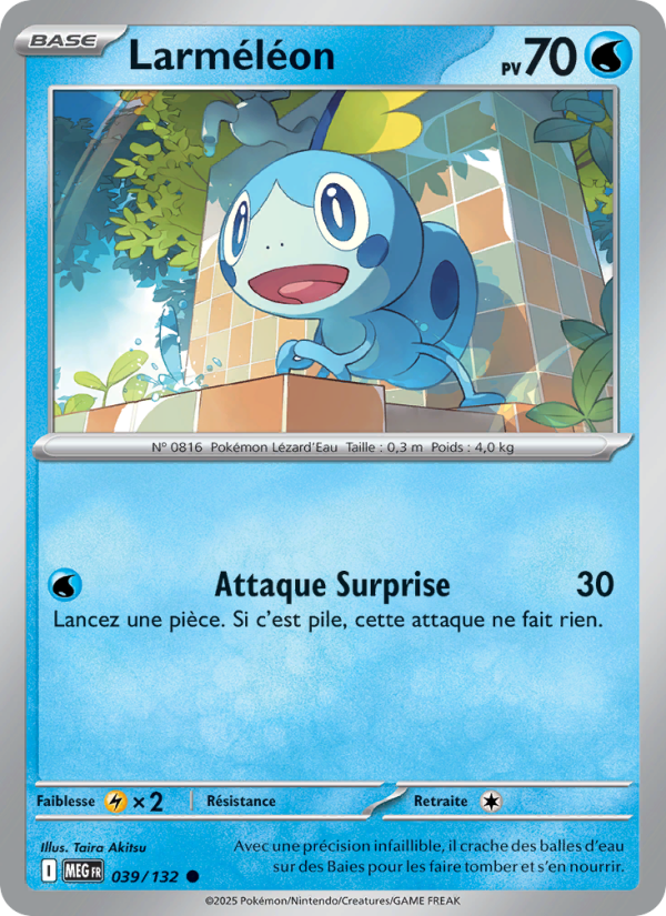 Larméléon 039 — Mega Evolution (French Pokémon TCG card)