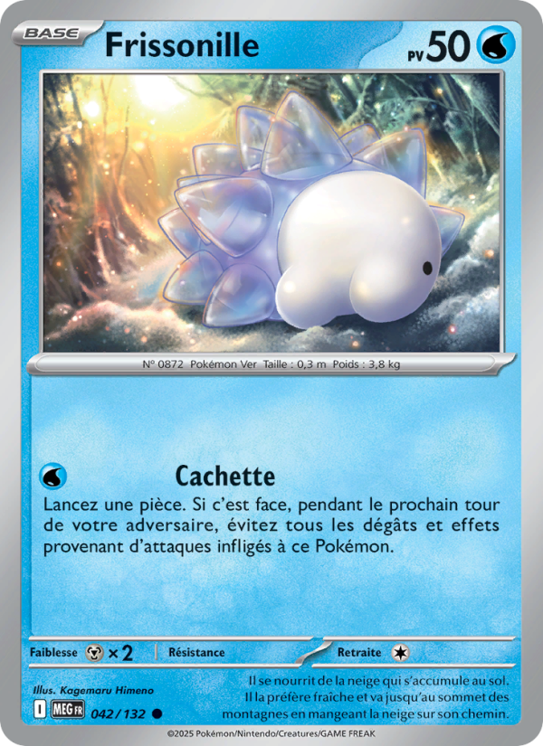Frissonille 042 — Mega Evolution (French Pokémon TCG card)