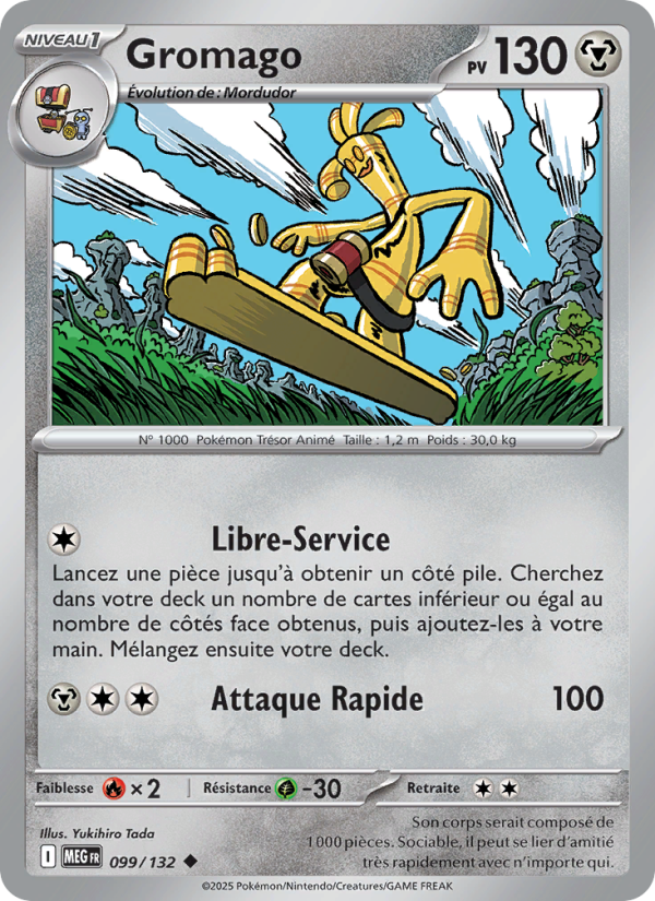 Gromago 099 — Mega Evolution (French Pokémon TCG card)