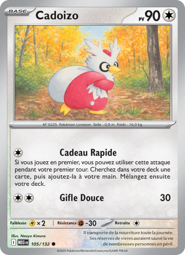 Cadoizo 105 — Mega Evolution (French Pokémon TCG card)