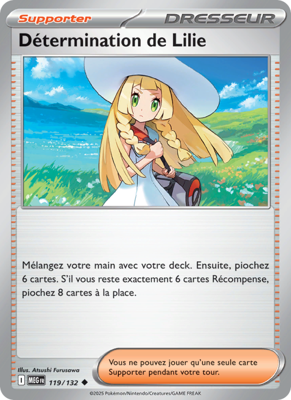 Détermination de Lilie 119 — Mega Evolution (French Pokémon TCG card)
