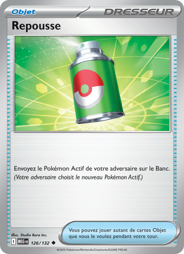 Repousse 126 — Mega Evolution (French Pokémon TCG card)