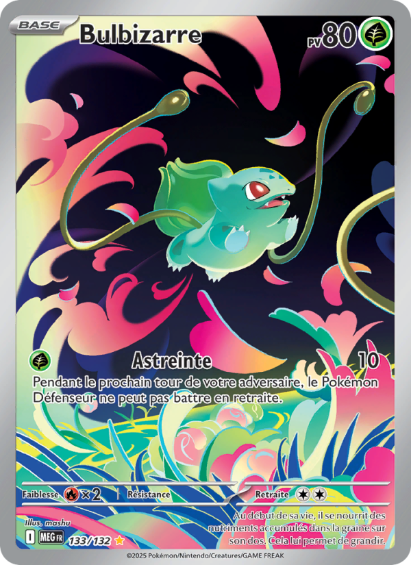 Bulbizarre 133 — Mega Evolution (French Pokémon TCG card)