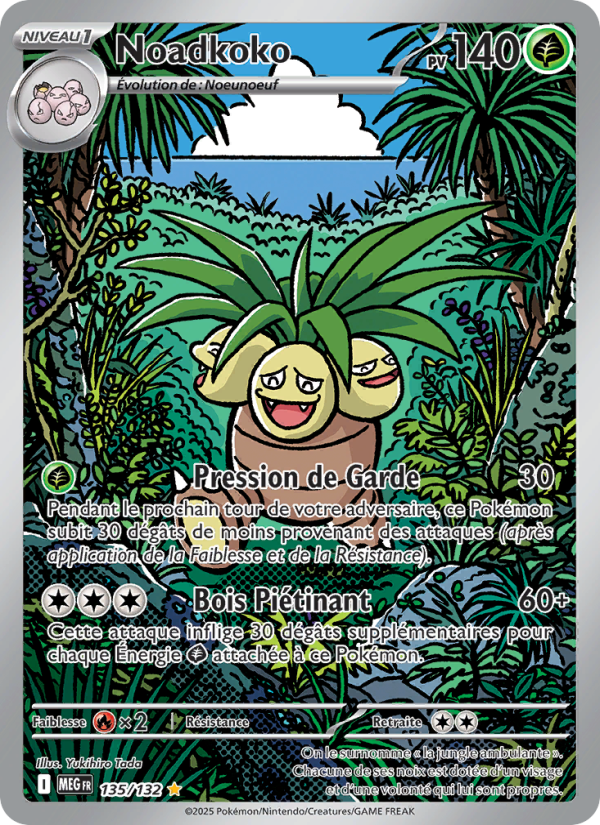 Noadkoko 135 — Mega Evolution (French Pokémon TCG card)